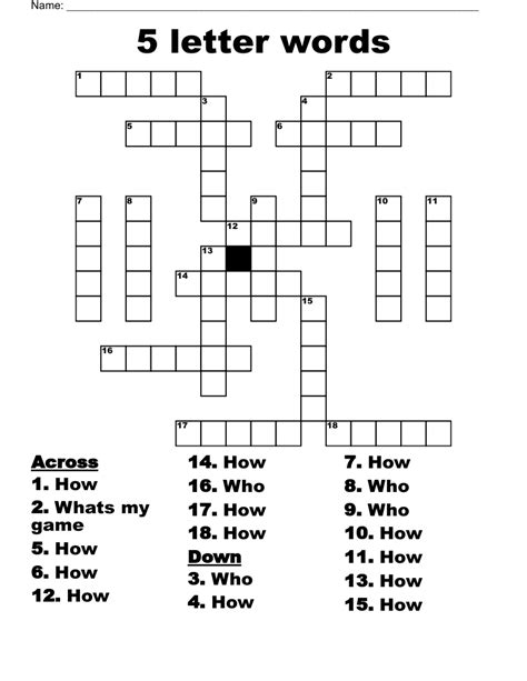 5 letter lithograph crossword.